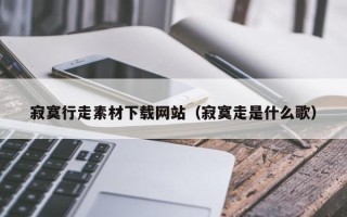 温县寂寞行走素材下载网站（寂寞走是什么歌）